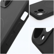 OEM SILICONE MAG COVER MagSafe-kompatibilis tok iPhone 16 Pro Max - fekete tok és táska