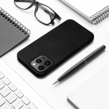 OEM SILICONE tok Xiaomi Redmi Note 14 Pro 5G - fekete tok és táska