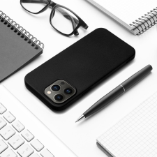 OEM SILICONE tok Xiaomi Redmi Note 14 Pro 5G - fekete tok és táska