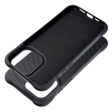 OEM Silicone Zephyr Mag Cover MagSafe-kompatibilis tok iPhone 16 Pro Max - fekete tok és táska