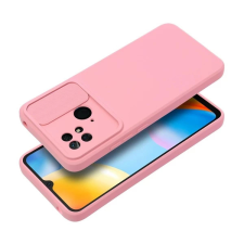 OEM Slide Xiaomi Redmi 9C kameravédős szilikon tok rózsaszín tok és táska