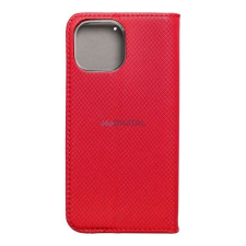 OEM Smart case flipes tok Iphone 14 ( 6.1 ) piros színű telefonhoz tok és táska