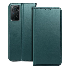 OEM Smart Magneto Könyvtok XIAOMI REDMI NOTE 13 PRO 5G sötétzöld tok és táska