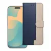 OEM Split Flip tok Samsung S26 Plus tengerészkék-krém