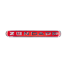 OEM Standard Piros alumínium matrica Zündapphoz OEM Standard Vázak, idomok, kiegészítők Idomok, burkolat elemek