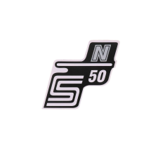 OEM Standard S50 N fólia / matrica ezüst Simson S50-hez motorkerékpár idom