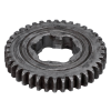 OEM Standard üresjárat 38 fogú 2. fogaskerék 3 sebességes sebességváltó Simson S51, S53, S70, S83, SR50, SR80, KR51/2, M531, M541, M741, M531, M541 sebességváltókhoz.