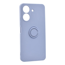 OEM Szilikon telefonvédő (tartógyűrű. mikrofiber plüss belső. mágneses. kameravédő) LILA tok és táska