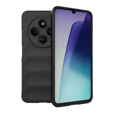 OEM Szilikon telefonvédő (ütésállóság. kameravédő. 3D) FEKETE tok és táska