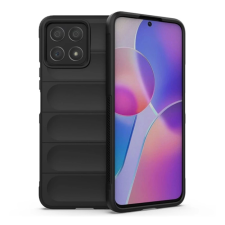 OEM Szilikon telefonvédő (ütésállóság. kameravédő. 3D) FEKETE tok és táska