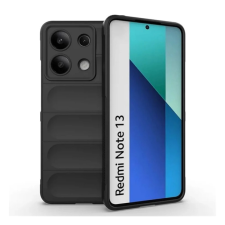 OEM Szilikon telefonvédő (ütésállóság. kameravédő. 3D) FEKETE tok és táska