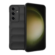 OEM Szilikon telefonvédő (ütésállóság. kameravédő. 3D) FEKETE tok és táska