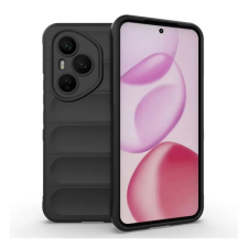 OEM Szilikon telefonvédő (ütésállóság. kameravédő. 3D) FEKETE tok és táska