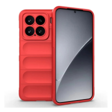 OEM Szilikon telefonvédő (ütésállóság. kameravédő. 3D) PIROS tok és táska