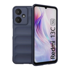 OEM Szilikon telefonvédő (ütésállóság. kameravédő. 3D) SÖTÉTKÉK tok és táska