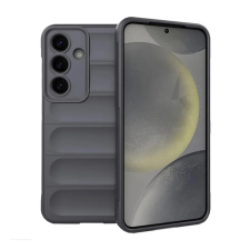 OEM Szilikon telefonvédő (ütésállóság. kameravédő. 3D) SÖTÉTSZÜRKE tok és táska