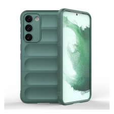 OEM Szilikon telefonvédő (ütésállóság. kameravédő. 3D) SÖTÉTZÖLD tok és táska