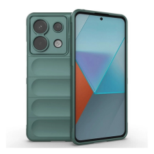 OEM Szilikon telefonvédő (ütésállóság. kameravédő. 3D) SÖTÉTZÖLD tok és táska