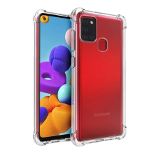 OEM Szilikon telefonvédő (ütésállóság. légpárnás sarok) ÁTLÁTSZÓ 101467 tok és táska