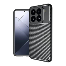 OEM Szilikon telefonvédő (ütésállóság. légpárnás sarok. karbon minta) FEKETE tok és táska