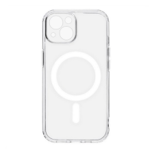 OEM Szilikon telefonvédő (ütésállóság. légpárnás sarok. MagSafe) ÁTLÁTSZÓ tok és táska