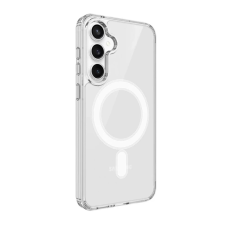 OEM Szilikon telefonvédő (ütésállóság. légpárnás sarok. MagSafe) ÁTLÁTSZÓ tok és táska