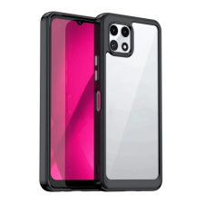 OEM T Phone 2 5G GIGAPACK Szilikon telefonvédő ütésállóság, átlátszó hátlap, FEKETE tok és táska
