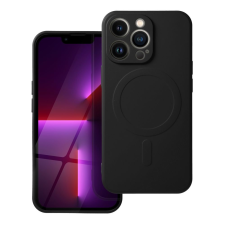 OEM Telefontok iPhone 16 Pro - MagSafe kompatibilis fekete szilikon hátlap tok tok és táska