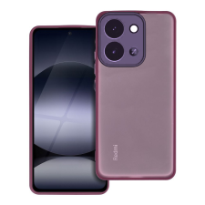 OEM Telefontok Xiaomi Redmi 15C - Variete - áttetsző hátlap tok, lila kerettel tok és táska