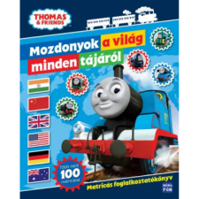 OEM Thomas - Mozdonyok a világ minden tájáról - Matricás foglalkoztatókönyv egyéb könyv
