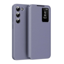 OEM Tok álló (aktív FLIP. oldalra nyíló. Smart View Cover) LILA tok és táska