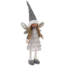 OEM Tündér - szürke karácsonyi figura 40 x 14 x 9 cm karácsonyi dekoráció