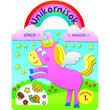 OEM Unikornisok 1. - Színezd ki és ragaszd be matricákkal egyéb könyv