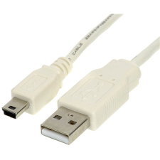 OEM USB A-MINI 5-pin, 1.8m kábel és adapter