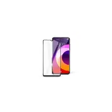 OEM Üvegfólia iPhone 17 Air - full glue, flexibilis fólia fekete kerettel mobiltelefon kellék