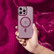 OEM VARIETE MagSafe-kompatibilis tok iPhone 17 - lila tok és táska