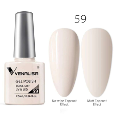 OEM Venalisa 59 Gél lakk - 7,5 ml - Tejfehér lakk zselé