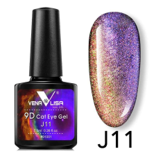 OEM Venalisa 9D Macskaszem Gél lakk J11 - 7,5ml lakk zselé