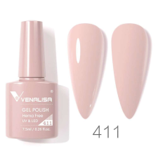 OEM Venalisa - Gél Lakk 411 - HEMA Mentes - 7,5 ml lakk zselé