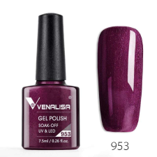 OEM Venalisa Géllakk 953 - Sötét Lila Csillogó - 7,5 ml lakk zselé