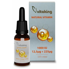 OEM Vitaking k2+d3+k1 vitamin csepp 10 ml vitamin és táplálékkiegészítő
