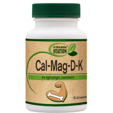 OEM Vitamin Station cal-mag-d-k egészséges csontokért kapszula 90 db vitamin és táplálékkiegészítő
