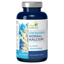 OEM Viva natura okinawai korall kalcium étrend-kiegészítő kapszula 100 db vitamin és táplálékkiegészítő