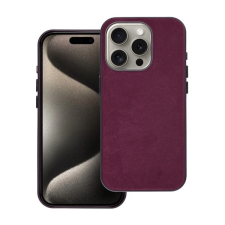 OEM Woven iPhone 15 Pro MagSafe szövet tok bordó tok és táska