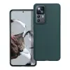 OEM Xiaomi 12T 5G / 12T Pro 5G szilikon tok, telefon tok, hátlaptok, matt, zöld, Matt case