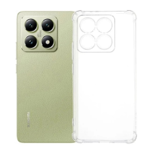 OEM Xiaomi 14T GIGAPACK Szilikon telefonvédő ütésállóság, légpárnás sarok, ÁTLÁTSZÓ tok és táska