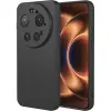 OEM Xiaomi 17 Ultra 5G szilikon tok, telefon tok, hátlaptok, matt, fekete, Matt case