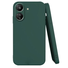 OEM Xiaomi Redmi 13C szilikon tok, hátlaptok, telefon tok, matt, zöld tok és táska
