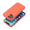 OEM Xiaomi Redmi 13C szilikon tok, hátlaptok, telefon tok, velúr belsővel, matt, barack színű, Silicone