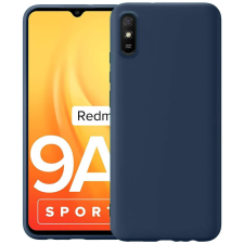 OEM Xiaomi Redmi 9A / 9AT / 9i szilikon tok, hátlaptok, telefon tok, matt, sötétkék tok és táska